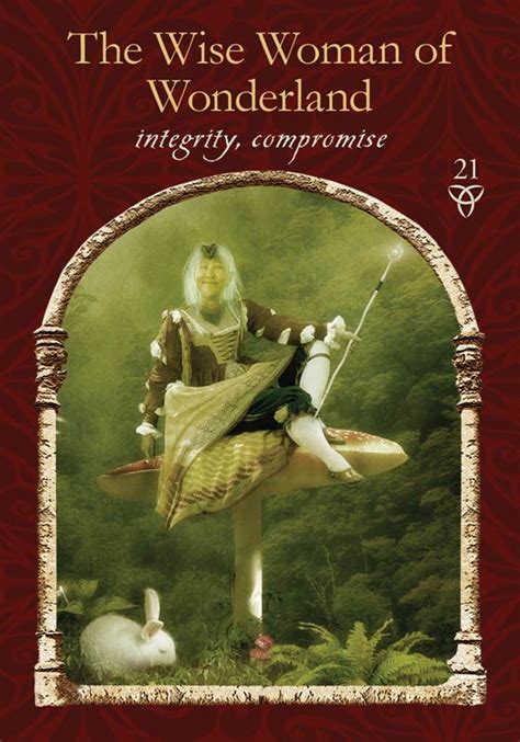 The alliance ensured that when we asked for guidance in manifesting our reality, they would help us find our way to the highest good for all. 21 The Wise Woman of Wonderland ~ Wisdom of the Hidden Realms Oracle Cards by Colette Baron-Reid ...