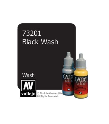 Choose an option 17 ml 200 ml. Vallejo Game Color: Acrylic Paint - Black Wash (17ml ...