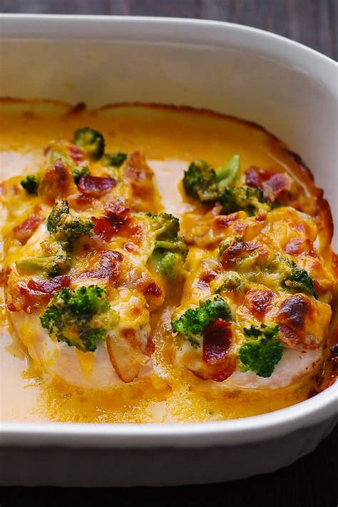 Baked Ranch Chicken With Broccoli And Bacon Our Healthy Lifestyle