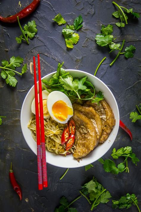 Ramen's convoluted history encompasses chinese noodles and japanese tastes. Black Sesame & Shiro Miso Ramen_ | Food, Pork belly, Asian ...