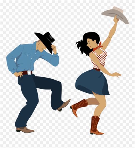 Usa West Square Dance Opens Doors To The Public Country Dance Clipart