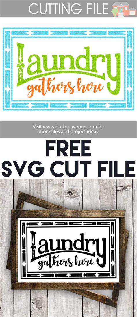 Download Free SVG files for Cricut & Silhouette | Laundry Room Wash Room SVG Files | PinPoint