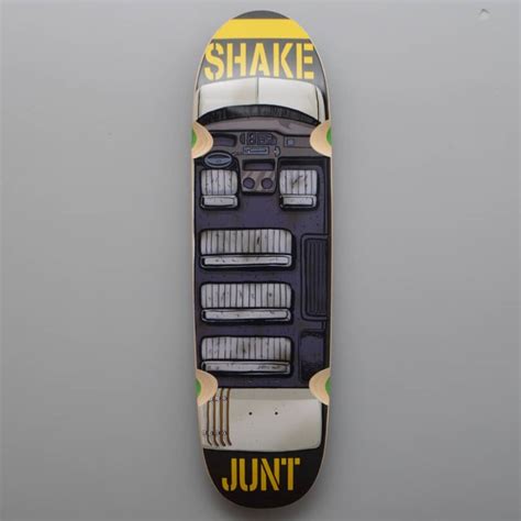 10.0in x 31.6in winkowski aquatic night shaped santa cruz skateboard deck. Shake Junt Stickerama Cruiser Skateboard Deck 8.75 ...