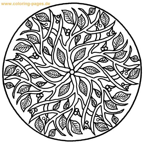 Adult Mandala Coloring Pages - GetColoringPages.com