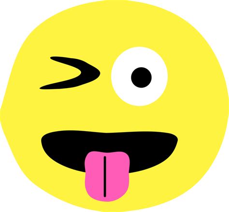 Wink Emoji Clipart 2 Clipart Station