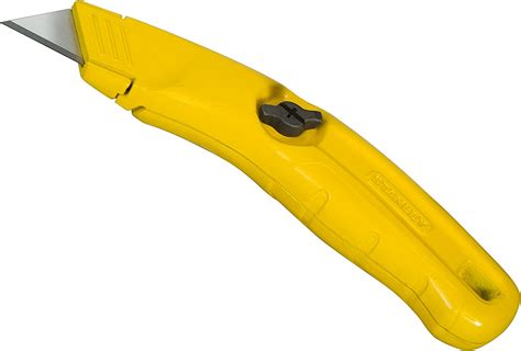 Stanley 0 10 705 Knife With Fixed Blade Silveryellow Utility Knives