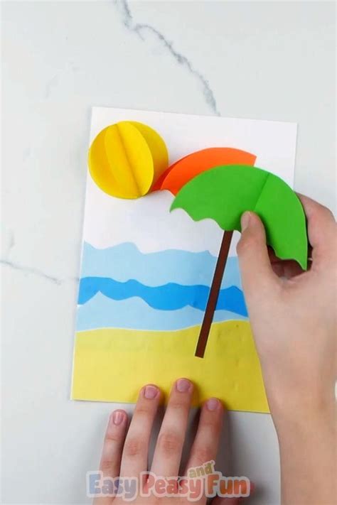 Summer Paper Craft Video Video In 2021 Easy Paper Crafts Paper