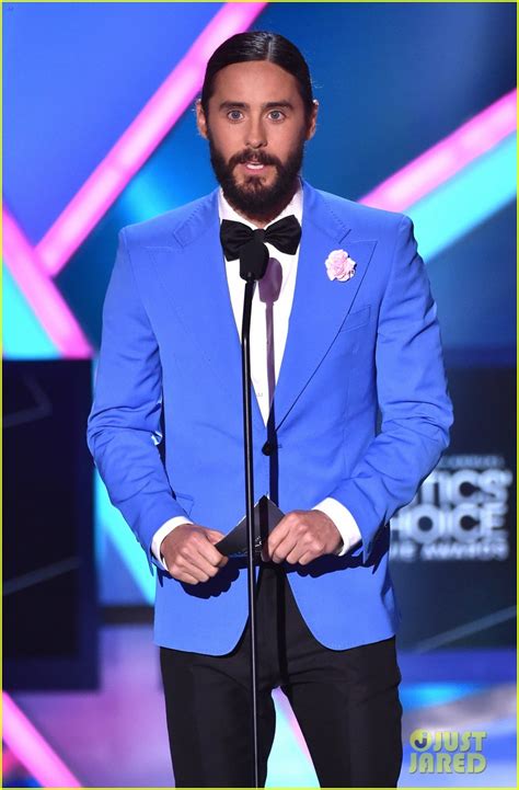 Jared Leto Did An Awards Show No No At Critics Choice Awards Photo