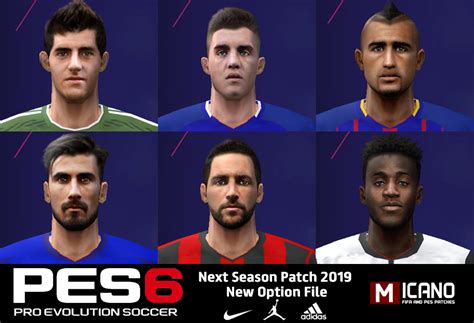 PES 6 Next Season Patch 2019 New Option File - Released 13 ...