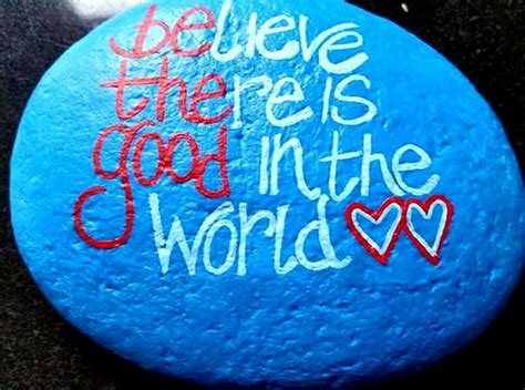 Diy Ideas Of Painted Rocks With Inspirational Picture And Words