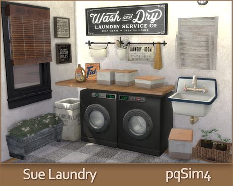 Sue Laundry From Pqsims4 • Sims 4 Downloads
