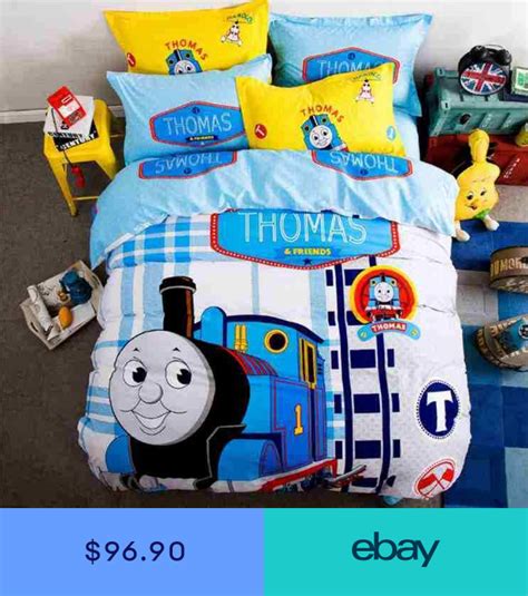 Thomas the train & friends the tank engine twin sheets set fitted & flat bedding. Thomas The Train Bedding Set Bed Comforter Toddler Boys ...