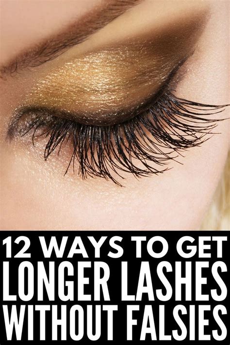 how to grow longer eyelashes 12 tips for beautiful lashes in 2021 grow eyelashes longer