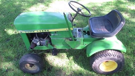 1960s John Deere 60 Lawn Tractor Youtube
