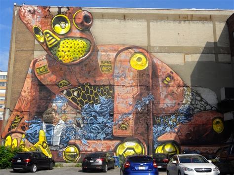 See Highlights From Montreals Street Art Extravaganza The Mural
