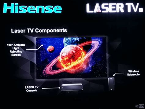 Hisense Unveiled The 100l10e Its First Ever 100 Inch 4k Laser Tv