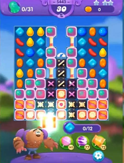 Tips And Walkthrough Candy Crush Friends Level 5443