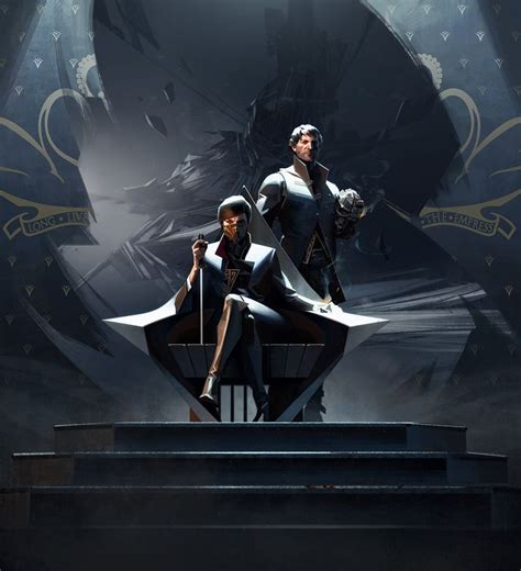 Dishonored2 Emily And Corvo On Behance Dishonored Dishonored 2
