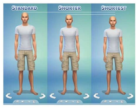 Height Mod For Sims 4 Retjr