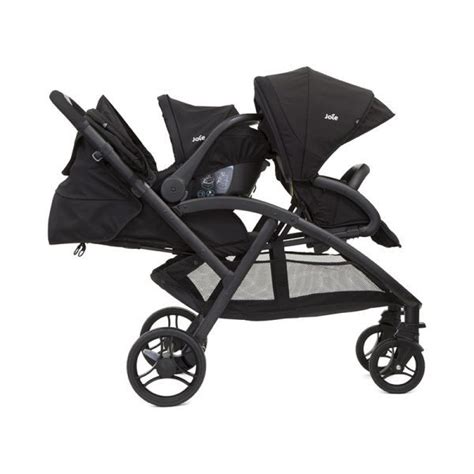The rear seat is suitable from birth as it can be reclined fully and offers a possibility to add a car seat. POUSSETTE EVALITE DUO coal - COAL - JOIE | Orchestra ...