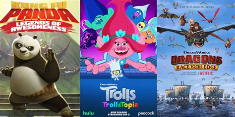 Trending Global Media Best Animated DreamWorks Spin Off TV Shows According To IMDb
