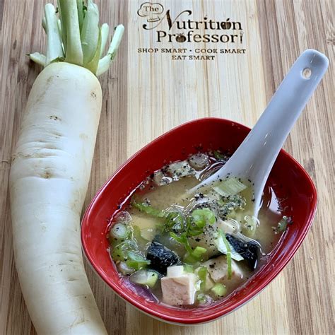 Cooking On California Bountiful Tv Miso Soup And Daikon Radish Oh