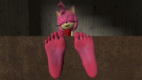 Amy Rose Happy Toes 1 By Hectorlongshot On Deviantart