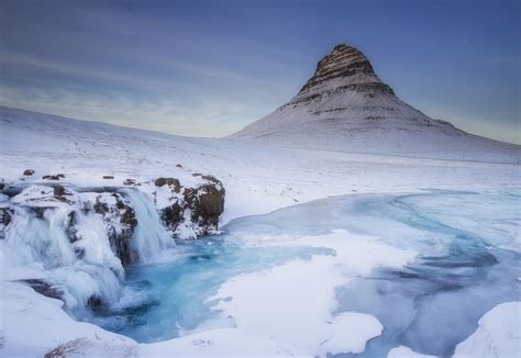 Kirkjufell Mountain Iceland In Winter Nature Pictures Winter Iceland
