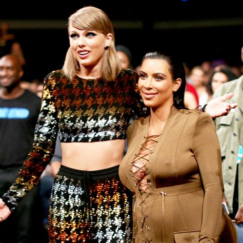 Kim Kardashian Talks Taylor Swift Kanye West Feud On Kuwtk