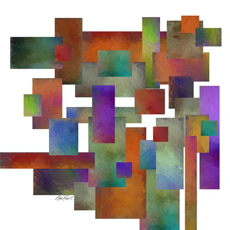 Abstract Painting Squares Painting Photos