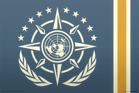 Unified Earth Systems Federation Flag Concept By Misterk91 On Deviantart