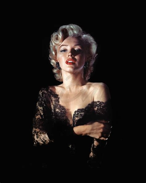 Marilyn Monroe Poster Black Etsy