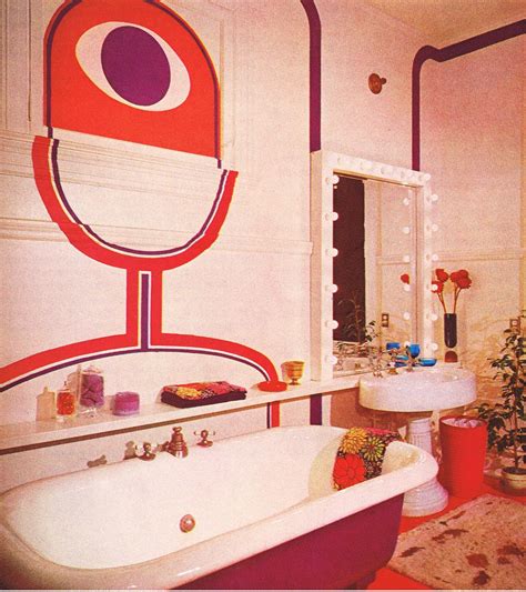 Better homes & gardens 24.5 inch single sink farmhouse bathroom vanity with top, assembly required. 1973 Bathroom, Better Homes & Gardens | Retro bathrooms ...