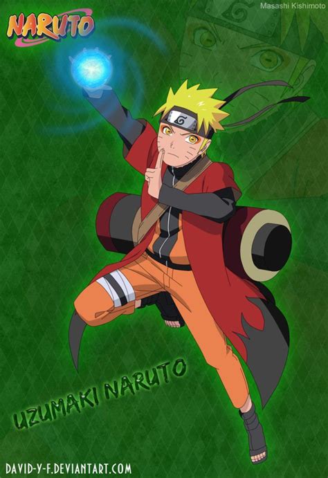 Naruto Uzumaki In Sage Mode By Davidyf On Deviantart In 2023 Naruto