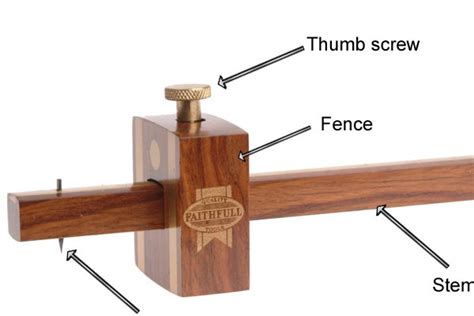 Marking Gauge Drawing