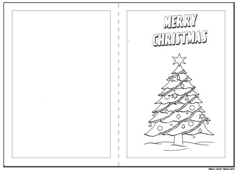 Christmas Cards Coloring Pages Free Printable Coloring Pages