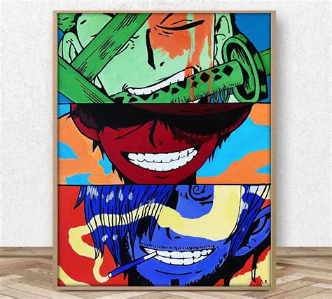 One Piece Print Comic Book Art Matte Prints Multiple Etsy In 2022