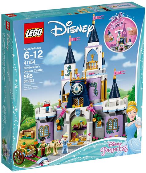 Lego Disney Princess Sets 41154 Cinderellas Dream Castle New