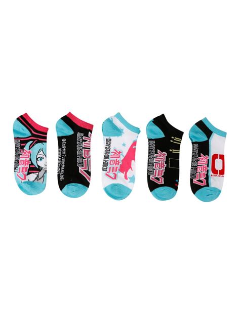 Hatsune Miku No Show Socks Hot Topic