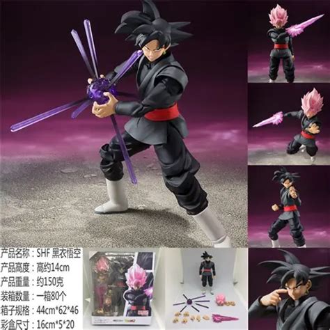 DRAGON BALL Z Super Saiyan Black Goku PVC Action Figure Collect Statues