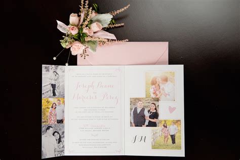 Trifold Photo Wedding Invitations Paper And Home