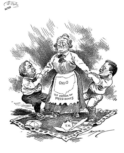 Political Cartoons Illustrating Progressivism And The Election Of 1912