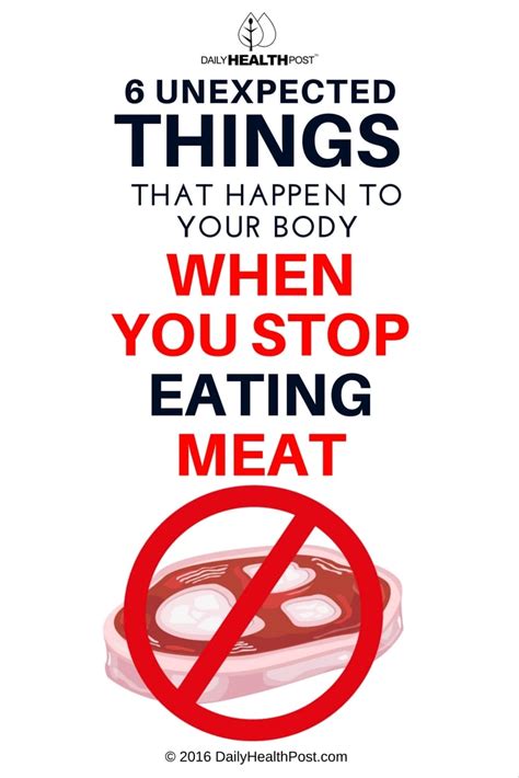 6 Things That Happen To Your Body When You Stop Eating Meat