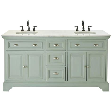 Shop for bathroom vanities online and get free shipping to any home store! Home Decorators Collection Sadie 67 in. W Double Bath ...