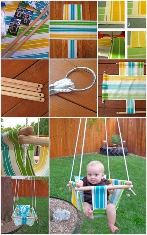 Diy baby hammock tutorial {how fun is this? DIY Hammock Style Baby Swing | Diy hammock, Baby swings, Diy baby stuff