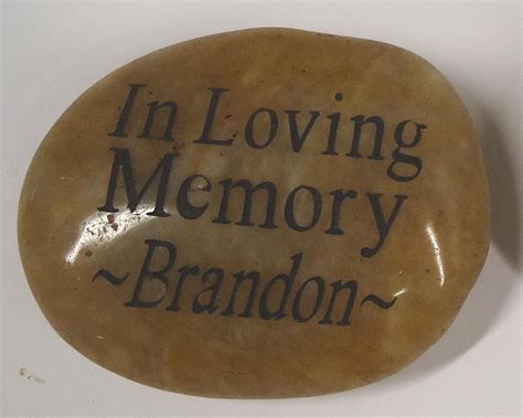Personalized Memorial Stones Are A Great Way To Honor The Memory Of
