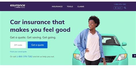 Esurance All In One Insurance Company Features Car Insurance Coverage