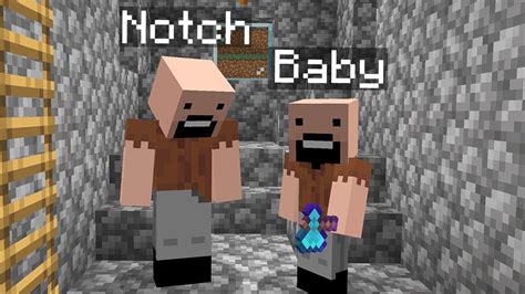 Noob Baby Notch In Minecraft Youtube