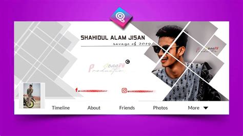 Make A Stylish Professional Facebook Cover Photo With Picsart New