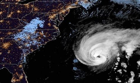 Hurricane Humberto Satellite Images Horror Map Shows Powerful